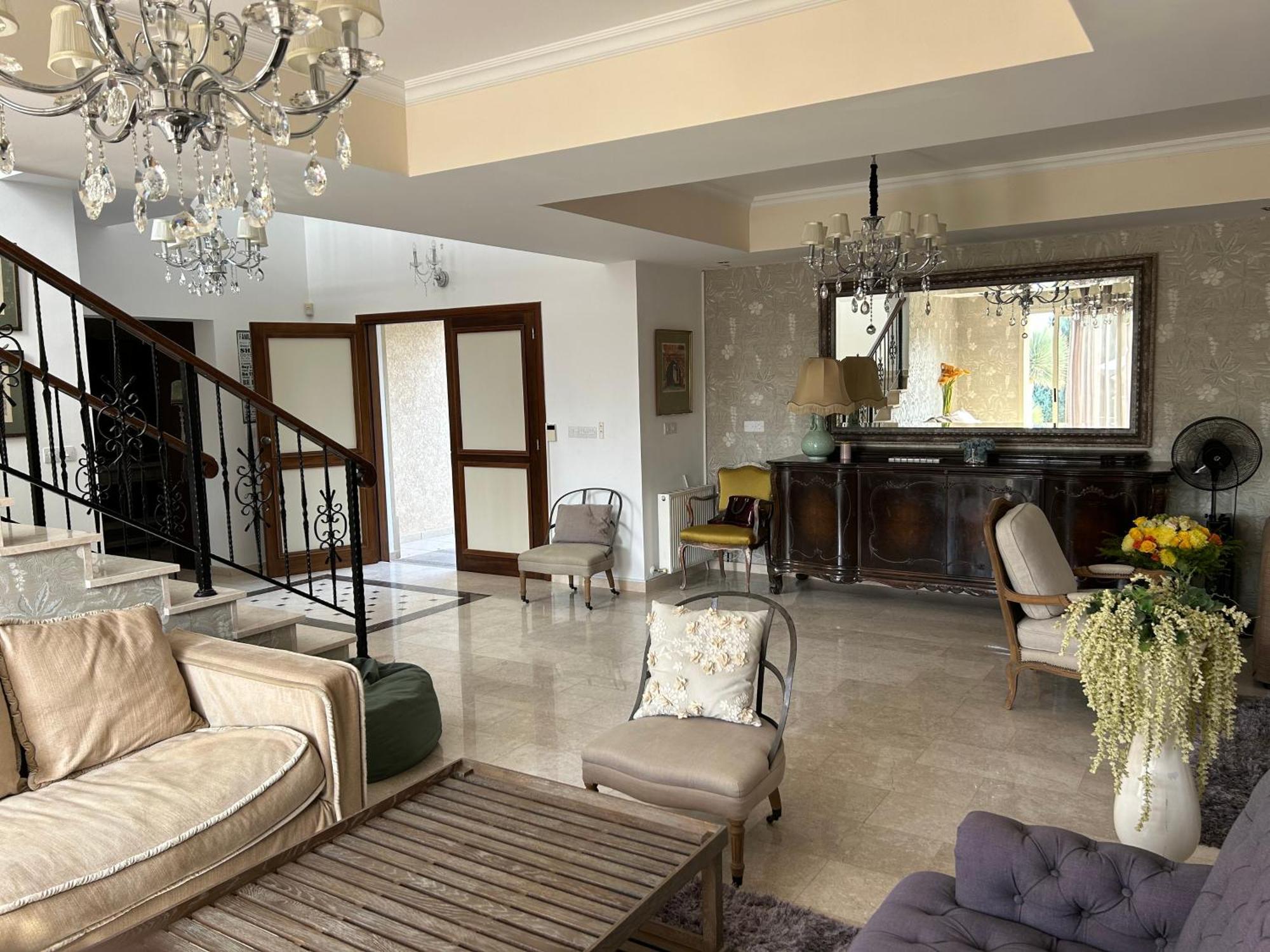 Seaview 6 Bedroom Villa & Private Pool Лімасол Екстер'єр фото