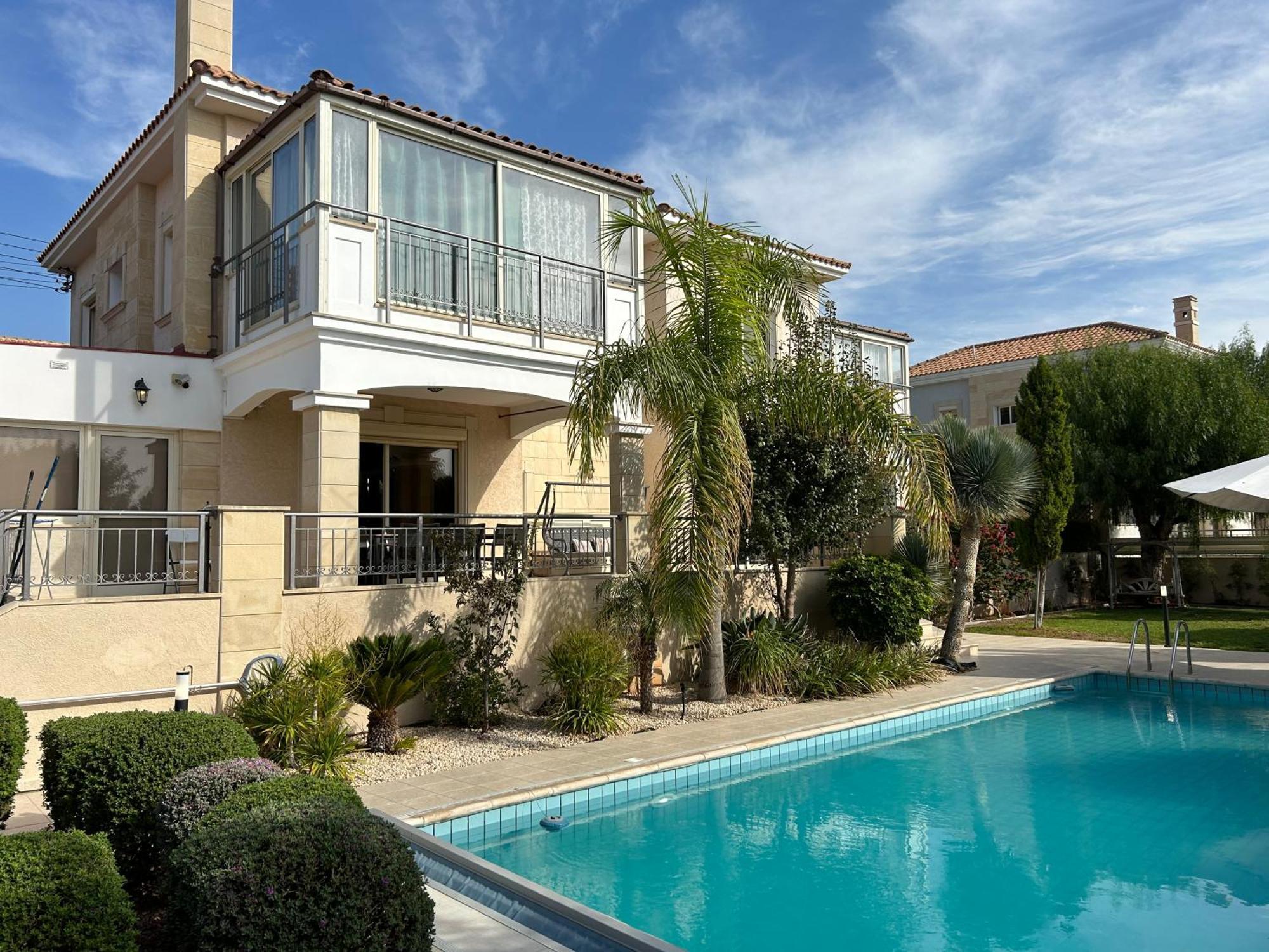 Seaview 6 Bedroom Villa & Private Pool Лімасол Екстер'єр фото